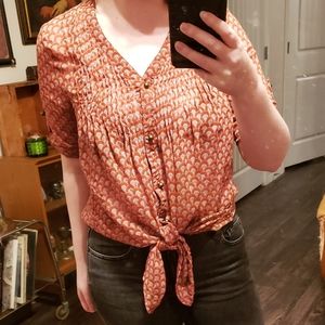 Patterned Blouse